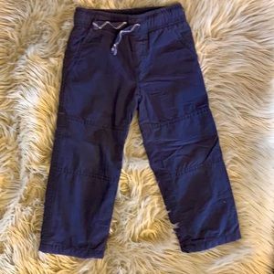 Gymboree 2T Jersey Lined Pants, Functional drawstring